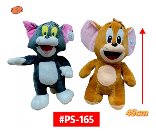 Peluches Tom Y Jerry 45cm #ps-165