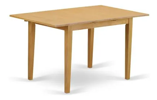 Juego De Comedor De 3 Piezas Con Mesa Rectangular Y 2 Sillas