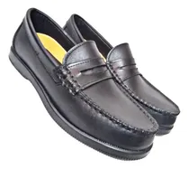 Comprar Zapatos Mocasines Cuero Con Vincha Colegiales 27\u002F33