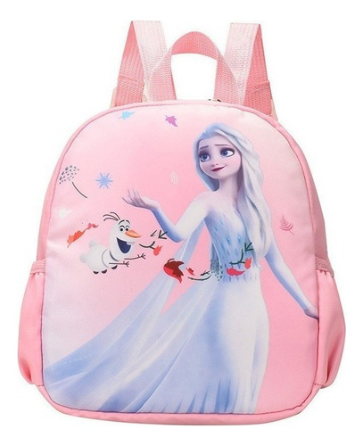 Frozen Elsa Mochila For Niños Kinder Preescolar Impermeable