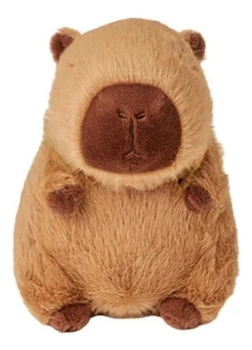 Bonito muñeco de peluche Capibara, regalo de cumpleaños con colores fijos
