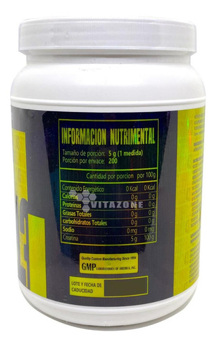 Imagen 11 de 12 de Creatina 1 Kg 200 Servicios 43 Supplements