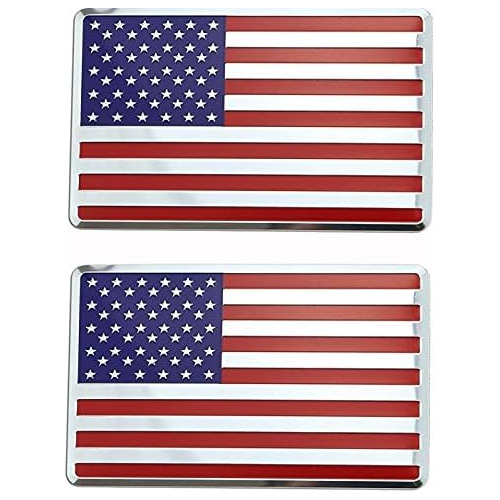 (conjunto De Dos) Emblema De Bandera De Estados Unidos ...