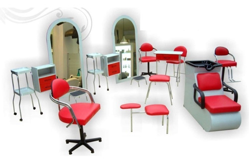 Equipo De Muebles Para Estética 14 Pz 1/2 Punto Ec004 