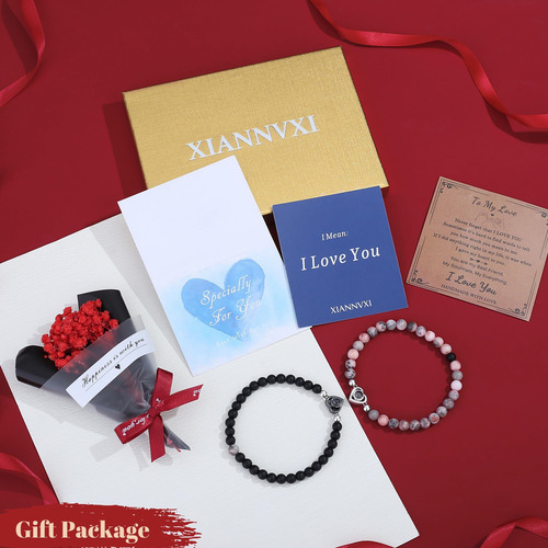 Pulsera Rosa Xiannvxi Regalos Para Tu Pareja Regalos De