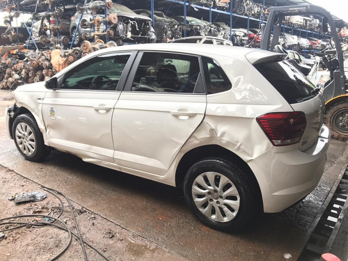 Imagem 5 de 8 de Sucata Vw Polo 2019/2019 Gas/alc Branca 117cvs