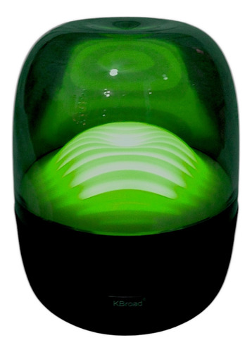 Bocina Capsula Bluetooth Audio Rítmica Recargable Led Multic