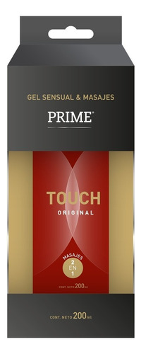 Prime Gel Intimo Touch Lubricante Y Masajes 2 En 1  X200ml 