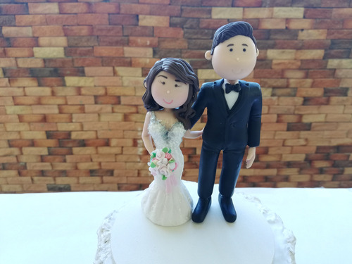 Novios Personalizados Cake Topper Para Torta Bodas