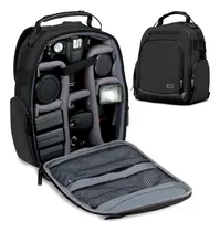 Comprar Mochila Usa Gear Para Camaras Fotograficas, Negra\u002Fdivisores