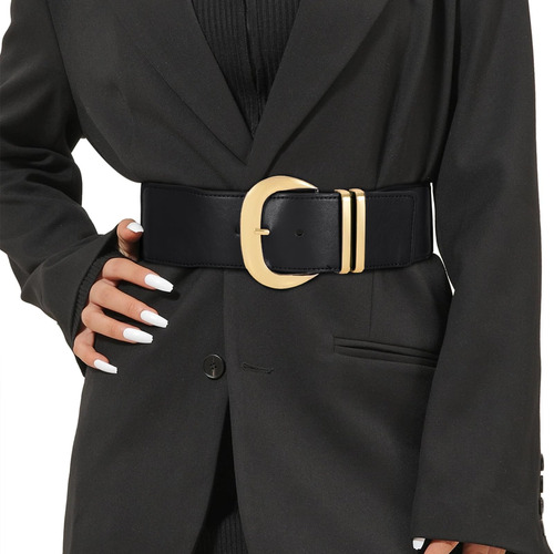 Whippy Cinturón Elástico Ancho Para Mujer Para Vestidos Cint