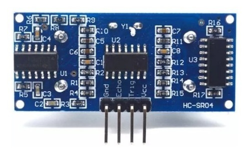 Imagen 3 de 4 de Sensor Ultrasónico Hc-sr04 Para Ar Pic Atmel Robotica