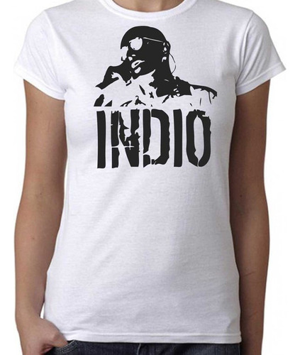 Remera Mujer Indio Solari 100% Algodón Calidad Premium