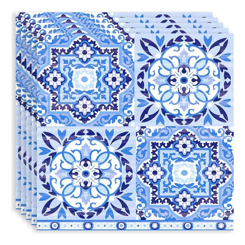2 Guardanapos Para Decoupage Ambiente Azulejos Azuis