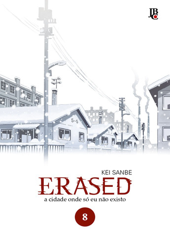 Erased Vol. 8, de Sanbe, Kei. Japorama Editora e Comunicação Ltda, capa mole em português, 2019
