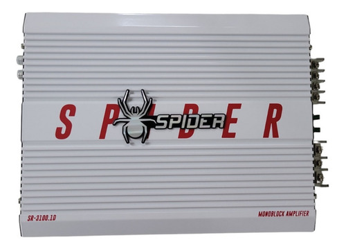 Amplificador 3000 Rms Con 1 Canal Clase D Spider