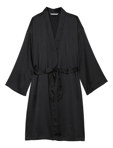 Victoria's Secret Bata De Saten Midi Robe