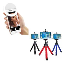 Comprar Mini Trípode Multiusos Flexible Araña Pulpo Celular Videos