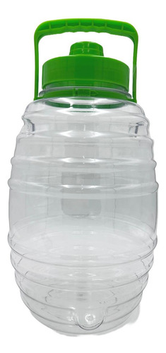 Vitrolero 20litros Con Asa Superior Sin Llave Verde