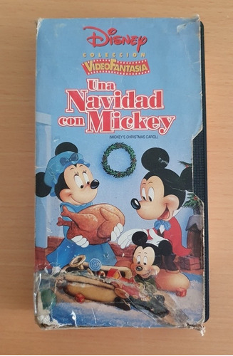 Una Navidad Con Mickey - Disney Vhs Español 