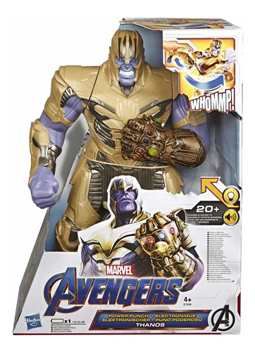 Figura Marvel Avengers Power Punch Thanos 2.0 Deluxe E7406