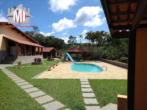 Imagem 23 de 30 de Linda Chácara Com 05 Dormitórios, 03 Casas, Piscina, Pomar, Paisagismo E Linda Vista À Venda, 3000 M² Por R$ 580.000 - Bragança Paulista/sp - Ch0635