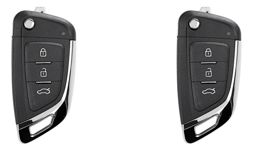 2 Llaveros Remotos De Cable Universal Xhorse Xkkf03en Con 3