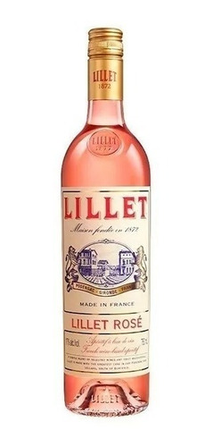 Aperitivo Lillet Rosé 750cc Origen Francia