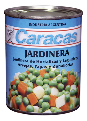 Jardinera De Hortalizas Y Legumbres 300 Grs X  12 Unidades
