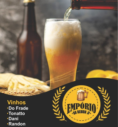 Vinho De Morango Tinto Suave 750 Ml Granja Tonatto Combo 5un