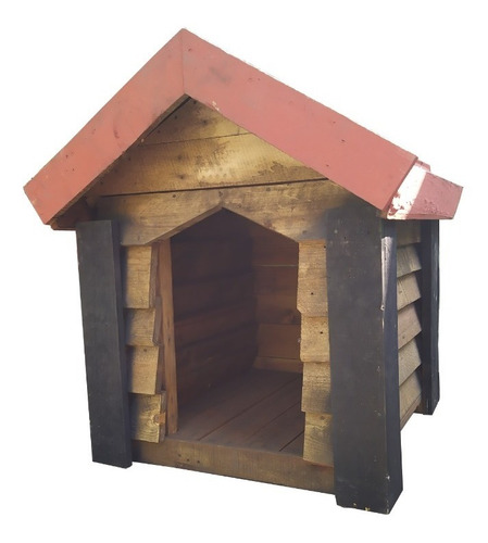 Casa Para Perro De Madera  90 X 80 Cms Impermeabilizada