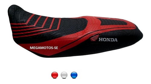 Capa De Banco Moto Cg Fan Titan Biz Cb 300 Xre Honda 19426