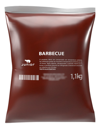 Molho Barbecue Junior Pouch 1,1kg