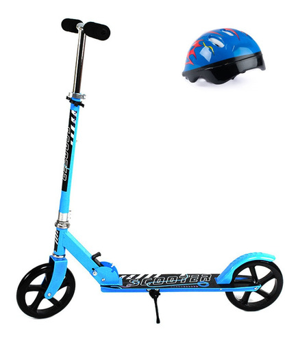 Monopatin Scooter Plegable Ruedas Grandes 200 Mm 100kg St