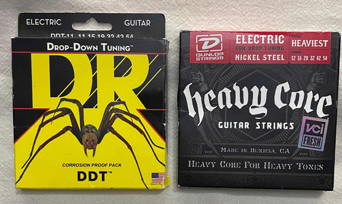 Cuerdas Para Guitarra Eléctrica Dunlop Y Dr Strings