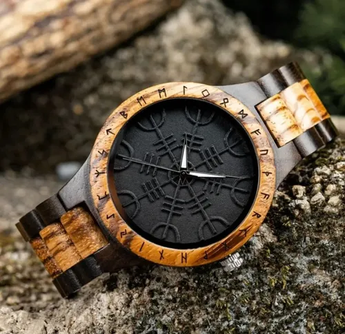 Reloj de bambu hombre sale