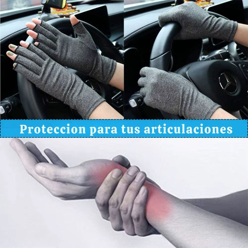 Guantes Artritis Artrosis Manos Tunel Carpiano Talle M