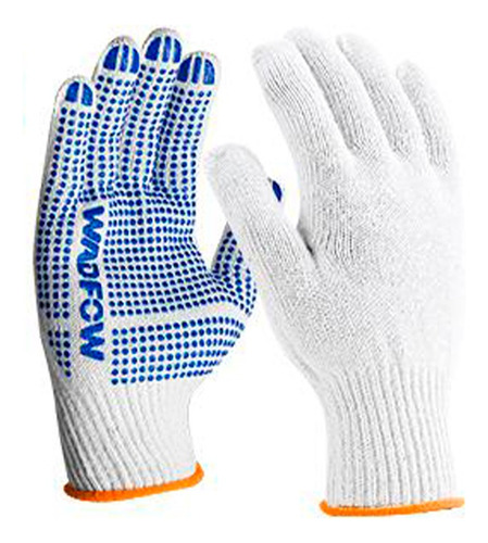 Par De Guantes Wadfow Wkg1801 Lana Y Bolitas De Goma Ub