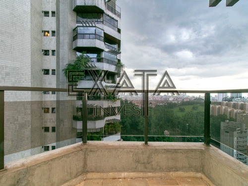 Imagem 11 de 28 de Apartamento À Venda No Panamby Com 285m² De Área Privativa, Living Com Varanda, 4 Suítes Com Armários, Living Amplo E Espaçoso, Home Theater, Depósito - Ap01350 - 70820244