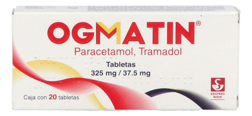 Ogmatin 325 Mg/37.5 M Caja Con 20 Tabletas