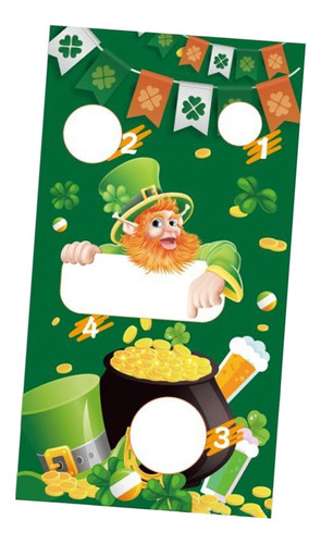 Toss Game Flag Festival Game Banner Banner Sombrero Verde