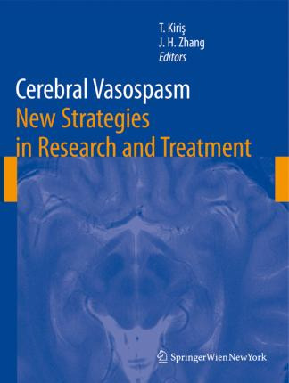 Libro Cerebral Vasospasm - Talat Kiris