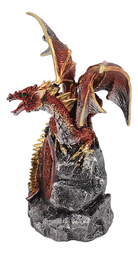 Figura De Escritorio De Resina Con Forma De Estatua De Dragó