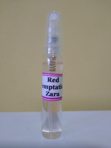 Imagen 2 de 3 de Decant (minidosis) 5 Ml Perfume Red Temptation Zara