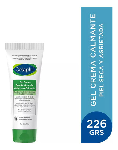 Gel Crema Calmante Con Aloe Vera P. Sensible | Cetaphil 226g