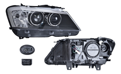 Faro Derecho Bmw X3 2011 2012 2013 2014 Xenon