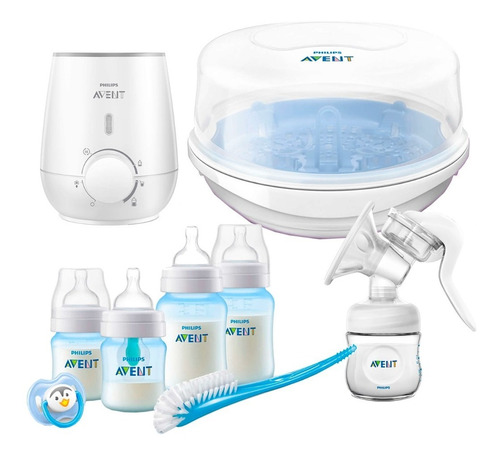 Biberones Anticolicos Set Completo Philips Avent 10pz