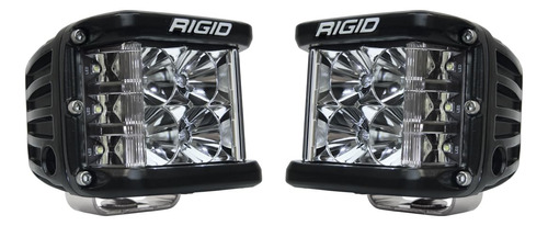 Rigid Industries - D-ss Pro, Flood, Carcasa Negra (par) Para