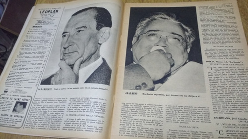 Leoplan 657 Aramburu Balbin Año 1961