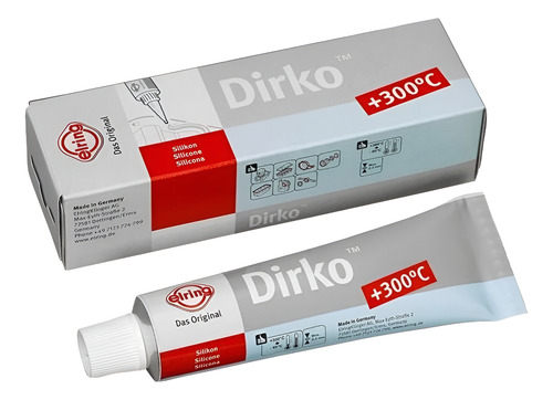 Cola Silicone Alta Temperatura +300graus Dirko Elring